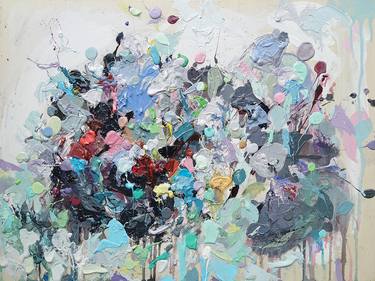 Original Abstract Expressionism Abstract Paintings by George Williams