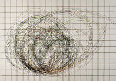 Original Conceptual Abstract Drawings by Gyula Sági