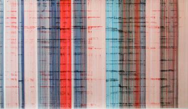 Original Abstract Expressionism Abstract Drawings by Gyula Sági