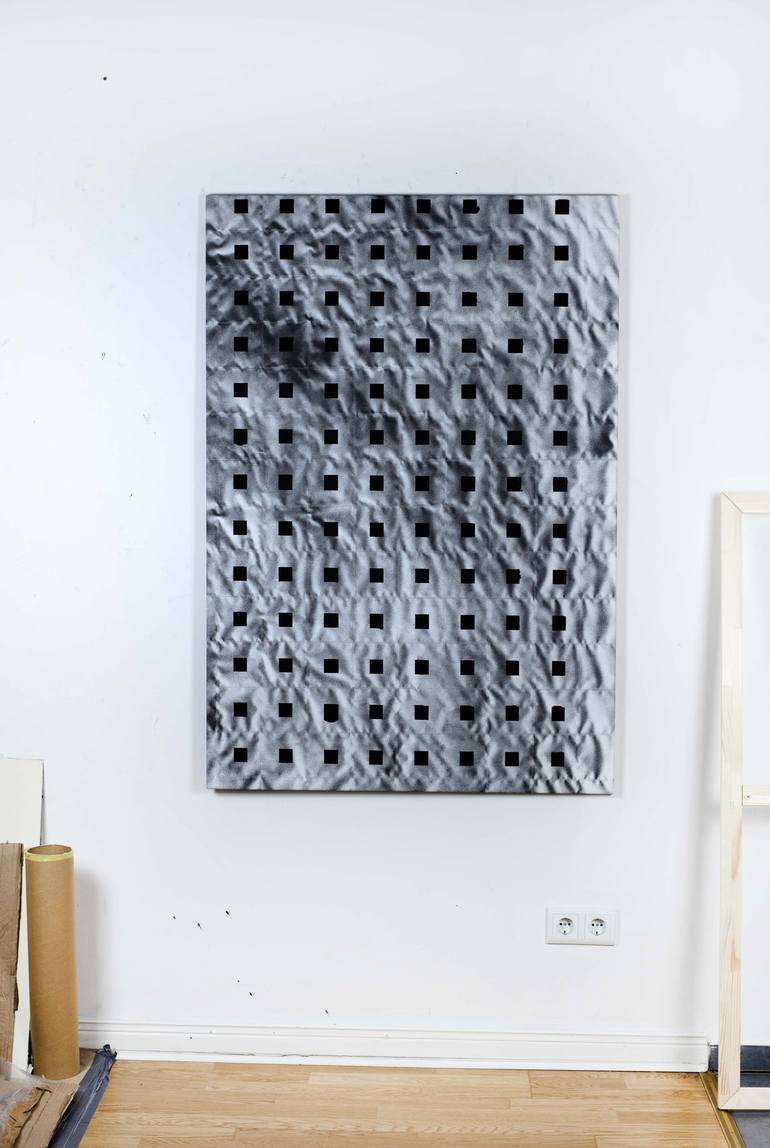 Original Abstract Painting by Gyula Sági