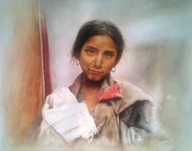 Print of Realism Portrait Paintings by Shaila Darr