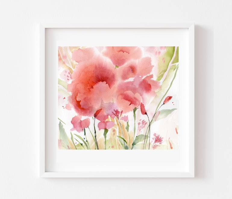 Original Abstract Nature Painting by Sheila Golden