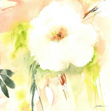 Original Abstract Floral Paintings by Sheila Golden