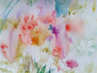 Print of Abstract Garden Paintings by Sheila Golden