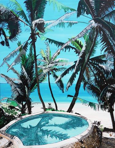 Print of Photorealism Beach Paintings by Luke Anthony Bacon
