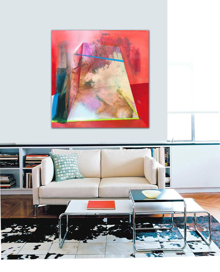 Original Abstract Expressionism Abstract Painting by Agata Kosmala