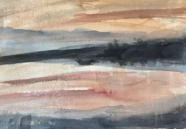 Original Abstract Expressionism Landscape Paintings by A K Dayton