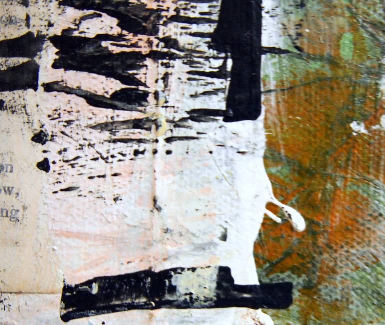 Original Expressionism Landscape Collage by A K Dayton