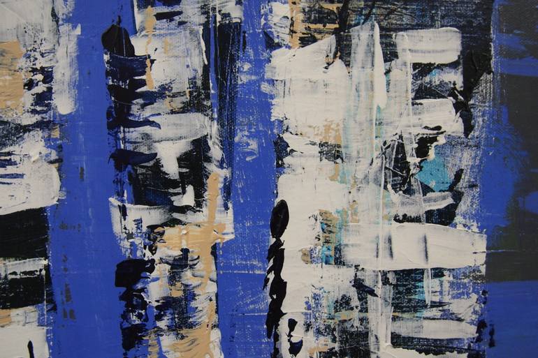 Original Abstract Expressionism Landscape Painting by A K Dayton