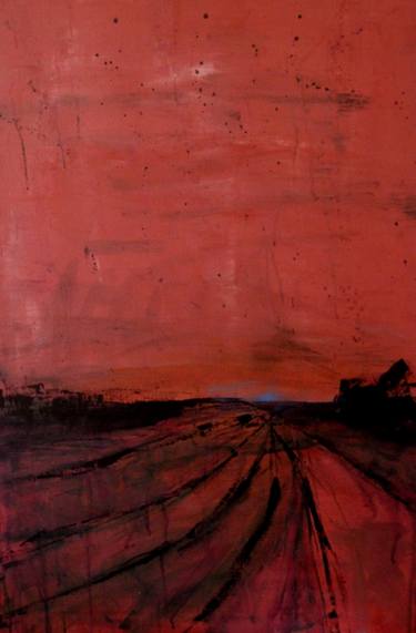 Original Abstract Expressionism Landscape Paintings by A K Dayton
