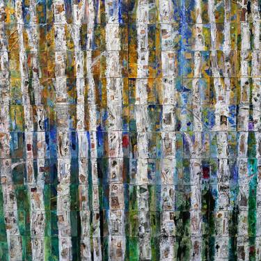 Original Abstract Expressionism Nature Collage by A K Dayton