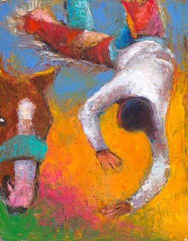 Original Expressionism Humor Paintings by Carol Tippit Woolworth