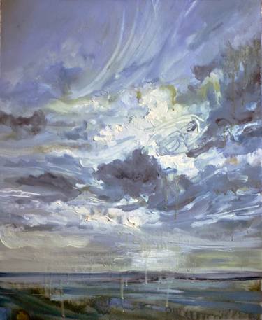 Original Impressionism Seascape Paintings by kathleen burke