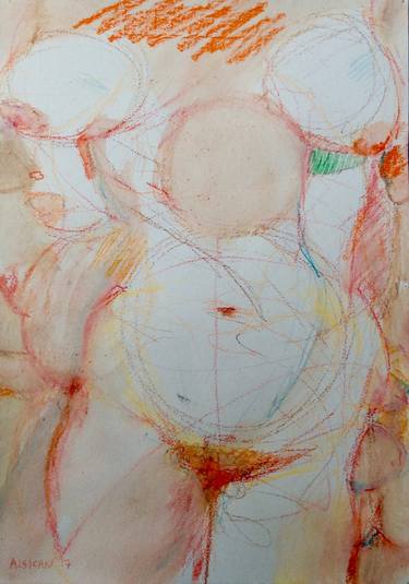 Original Expressionism Body Drawings by ATELIER ALSICAN