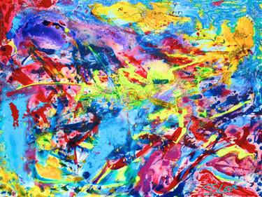 Print of Abstract Expressionism Love Paintings by Love Art Factory Sher and Sterling Love