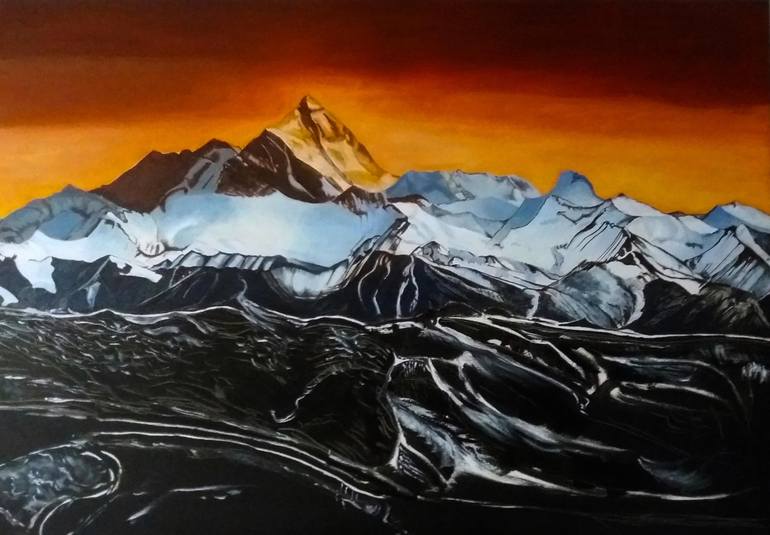Print of Figurative Landscape Paintings by Mario Bonini