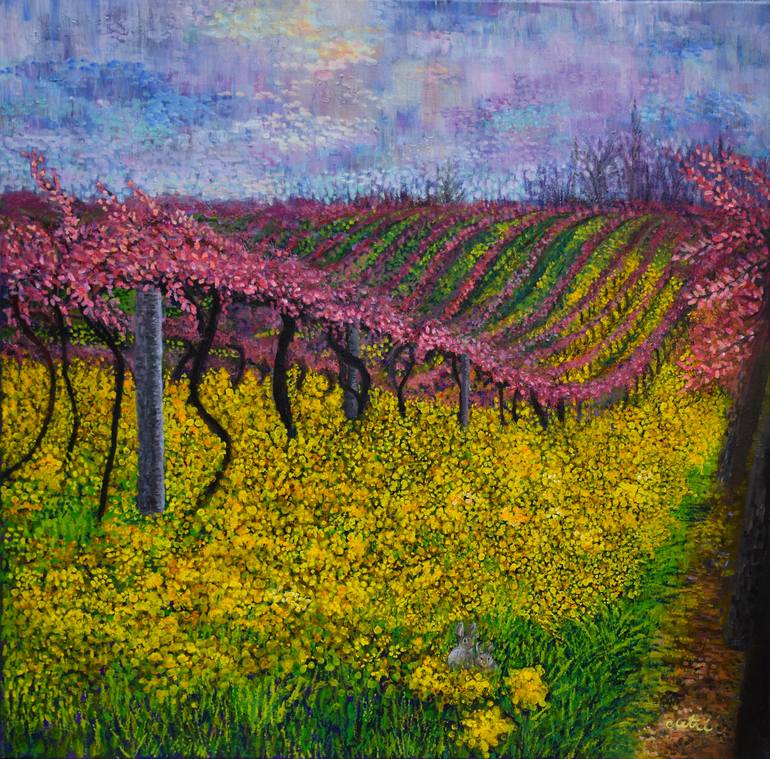 vineyard painting