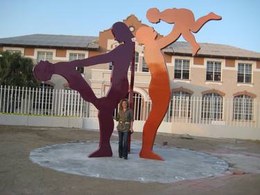 Original People Sculpture by engracia martinez