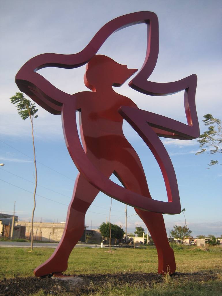 Original People Sculpture by engracia martinez