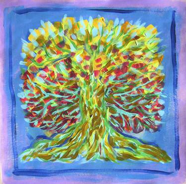 Saatchi Art Artist Workshop TSL; Paintings, “Meditation Tree 8” #art
