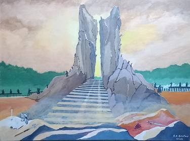 Original Illustration Fantasy Painting by Robert Bristow