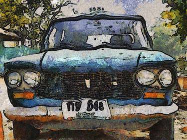 Print of Automobile Paintings by athiwat poolsawad