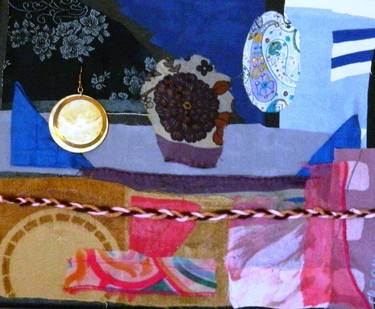 Original Abstract Expressionism Political Collage by Ceridwen Powell