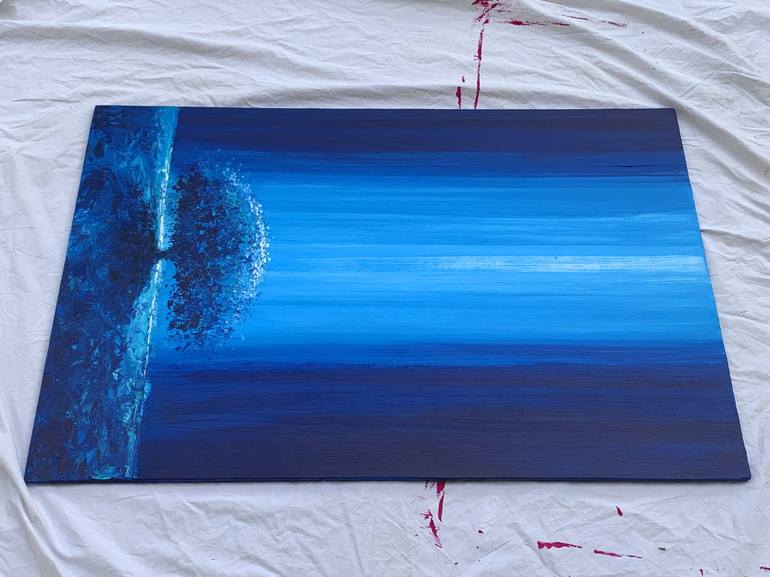 Original Figurative Tree Painting by Alessandro Piras