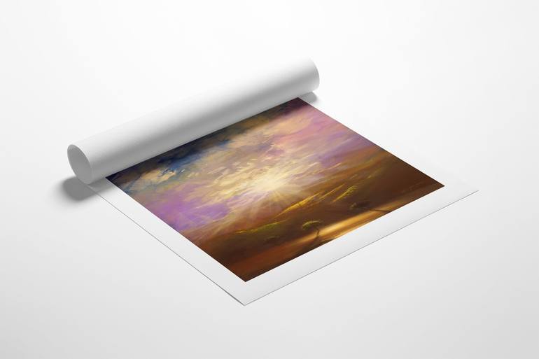 Original Impressionism Landscape Printmaking by Alessandro Piras