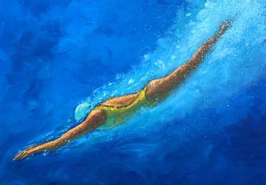 Original Water Paintings by Alessandro Piras