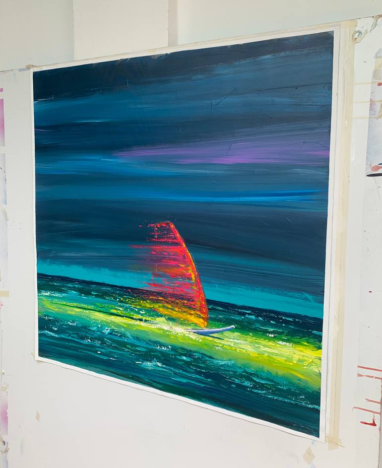 Original Figurative Sports Painting by Alessandro Piras