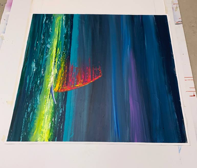 Original Figurative Sports Painting by Alessandro Piras
