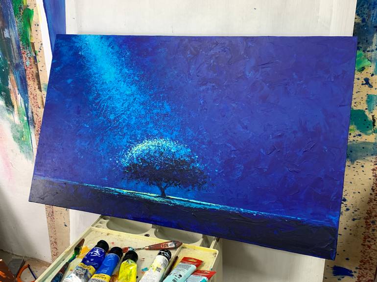 Original Contemporary Nature Painting by Alessandro Piras