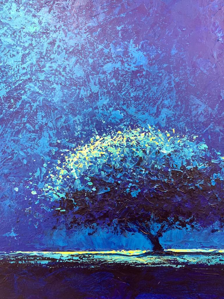 Original Contemporary Nature Painting by Alessandro Piras