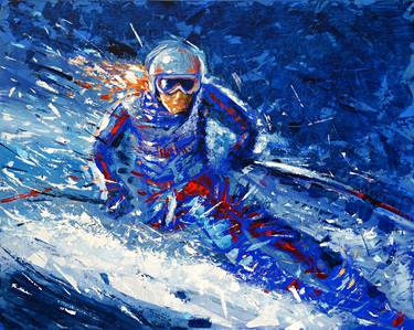 Print of Figurative Sports Paintings by Alessandro Piras