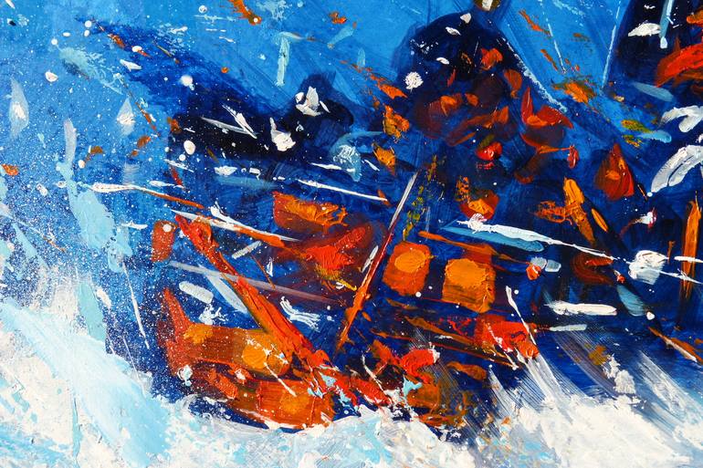 Original Figurative Boat Painting by Alessandro Piras
