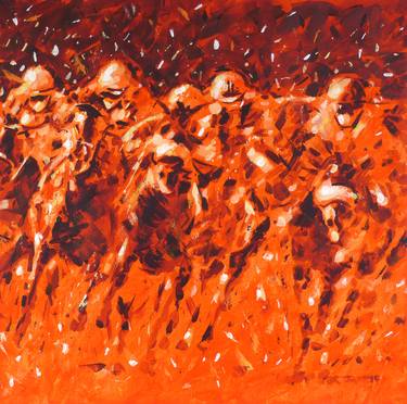 Print of Abstract Horse Paintings by Alessandro Piras