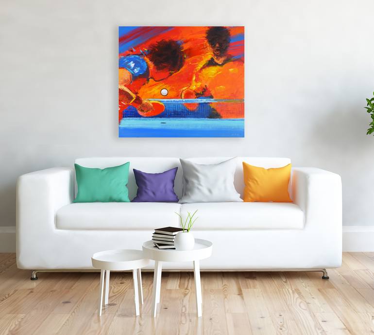 Original Figurative Sports Painting by Alessandro Piras