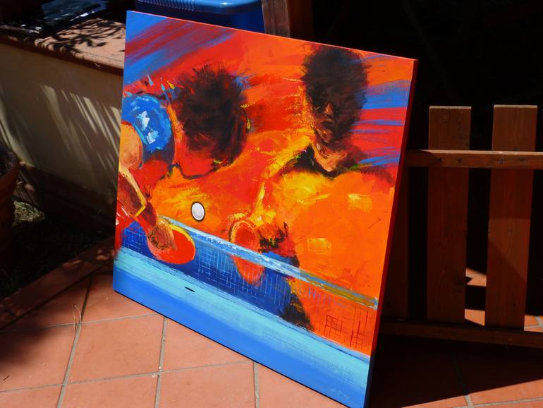 Original Figurative Sports Painting by Alessandro Piras