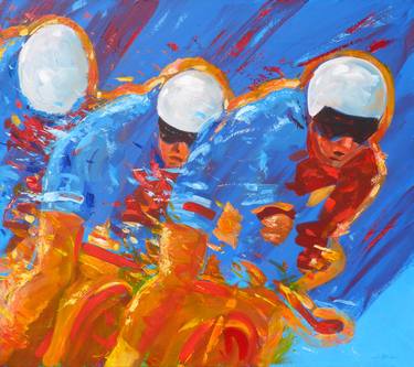 Print of Abstract Expressionism Sport Paintings by Alessandro Piras