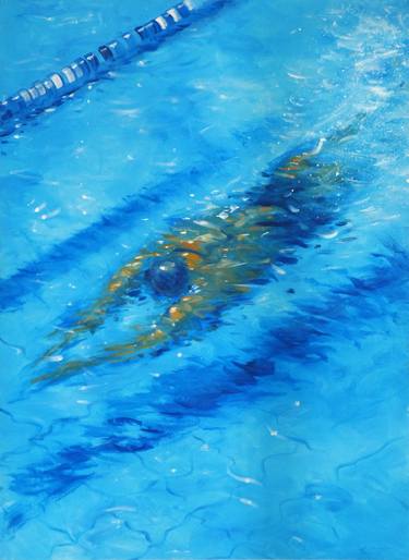Print of Figurative Water Paintings by Alessandro Piras