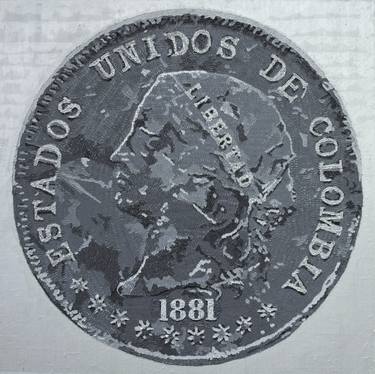 United States of Colombia 1881 thumb