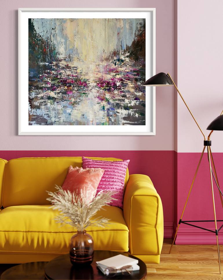 Original Abstract Painting by Ewa Czarniecka