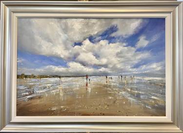 Original Contemporary Beach Paintings by Ewa Czarniecka