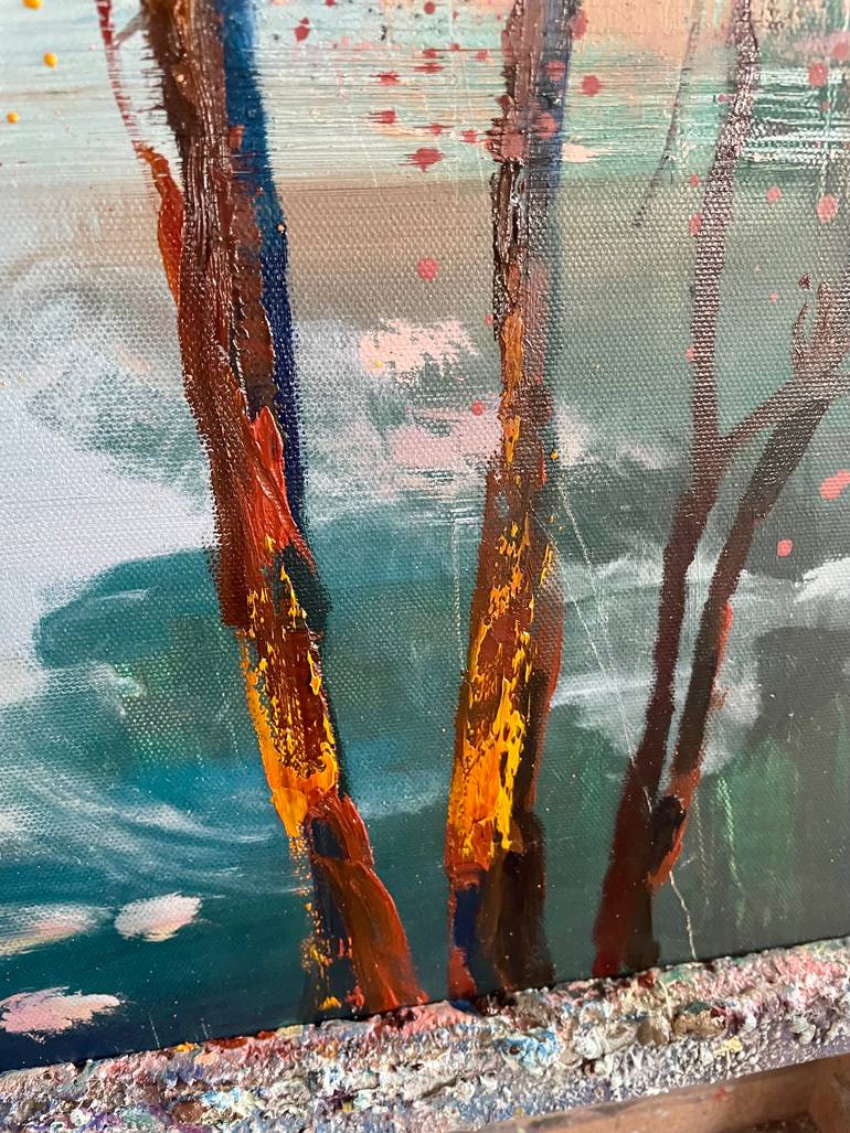 Original Contemporary Abstract Painting by Ewa Czarniecka