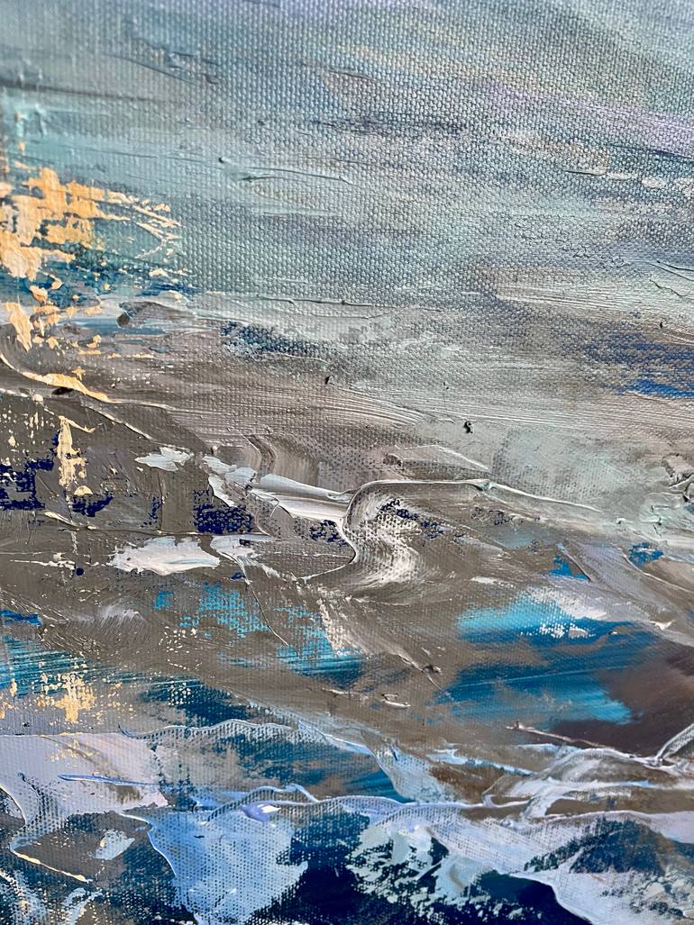 Original Impressionism Abstract Painting by Ewa Czarniecka