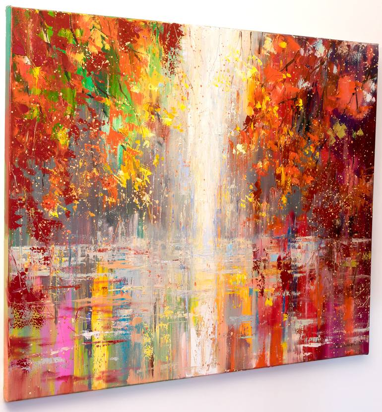 Original Abstract Painting by Ewa Czarniecka