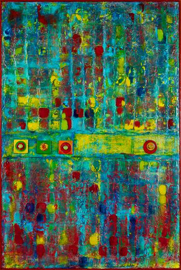 Original Abstract Expressionism Abstract Paintings by Mati Russo