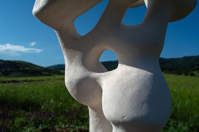 Original Modernism Abstract Sculpture by Ivan Stoyanov