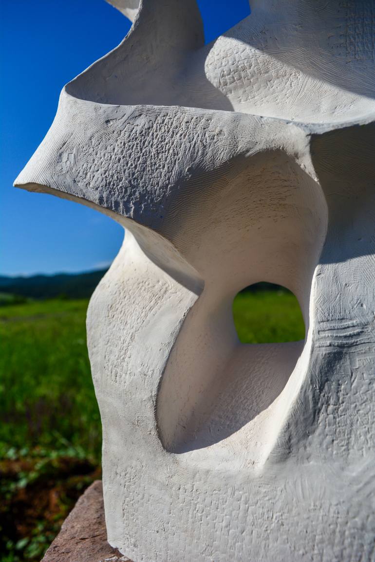 Original Modernism Abstract Sculpture by Ivan Stoyanov